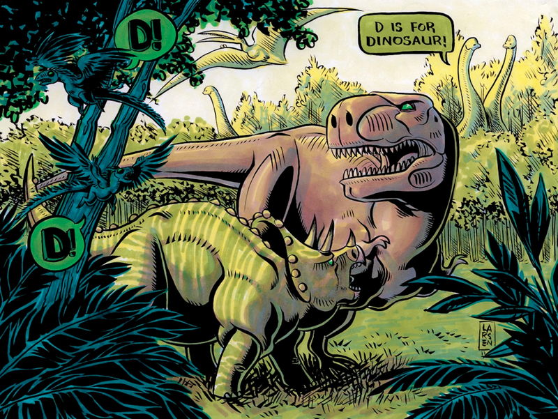Illustration for article titled These Ferocious Dinosaur Wallpapers Will Rampage on Your Desktop